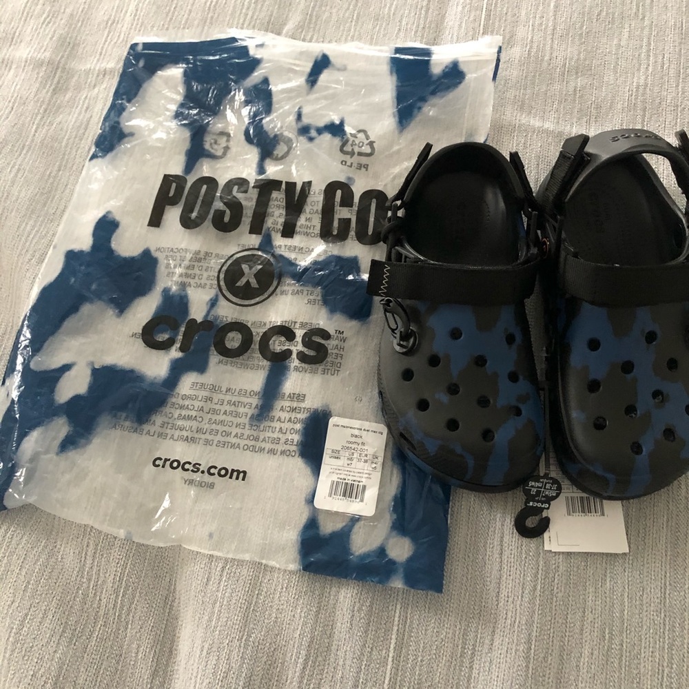 POST MALONE CROCS NWT